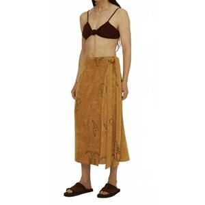 NEW OAS terry skirt in tattoo bay